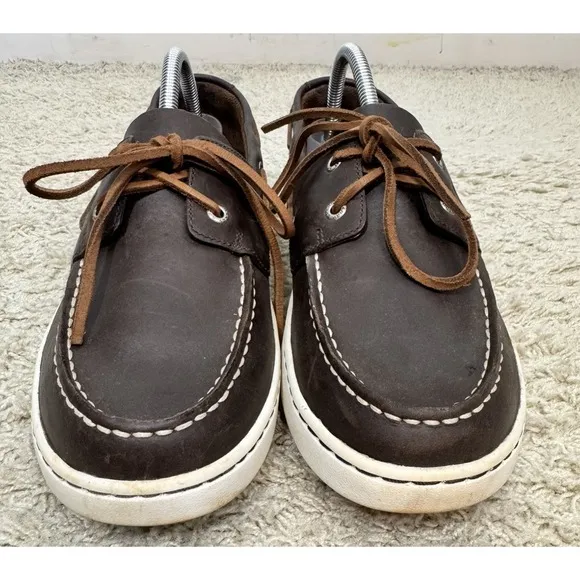 Sperry Men's Sperry Cup Two Eye Boat Shoes Size 10 Classic Non Slip Comfort