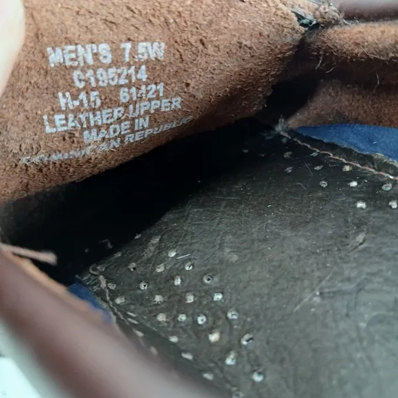 Sperry Top-Sider Authentic Original 2-Eye Brown Leather Boat Shoes Deck Shoes