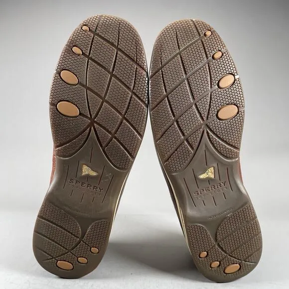 Sperry Top Sider Gold Cup ASV Men’s Size 13 M Leather Moc Toe Two Eye Boat Shoes