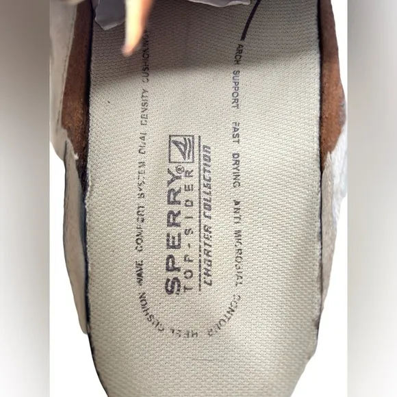 Sperry Top-Sider Mens Boat Deck Shoe Brown Leather Sz 11 Classic Preppy Nautical