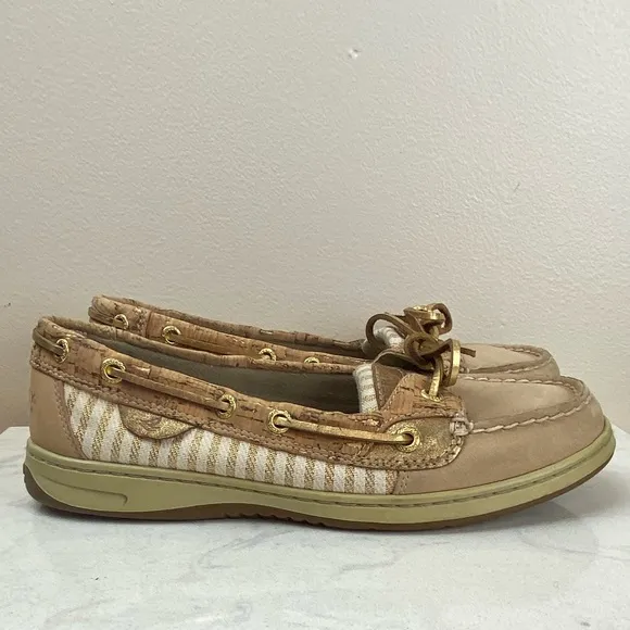 SPERRY Women's Angelfish 2-Eye Cork Shoes Nautical
