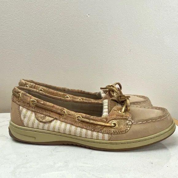 SPERRY Women's Angelfish 2-Eye Cork Shoes Nautical