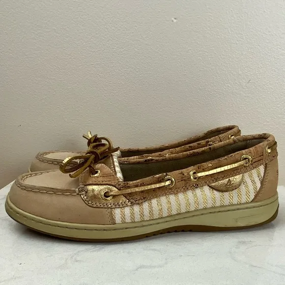 SPERRY Women's Angelfish 2-Eye Cork Shoes Nautical
