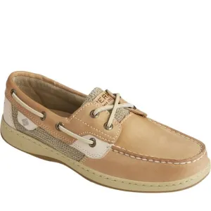 Sperry Women's Bluefish 2-Eye Boat Shoes Linen/Oat (9276619) Size 7M NWB