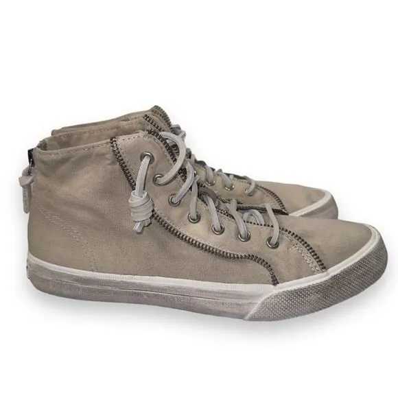 Sperry x Rebecca Minkoff High Top Distressed Sneaker STS87548 Women's 9.5M