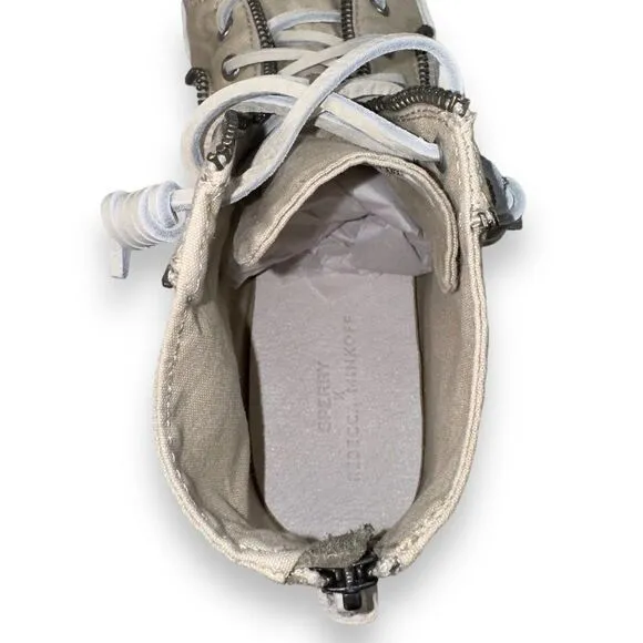 Sperry x Rebecca Minkoff High Top Distressed Sneaker STS87548 Women's 9.5M