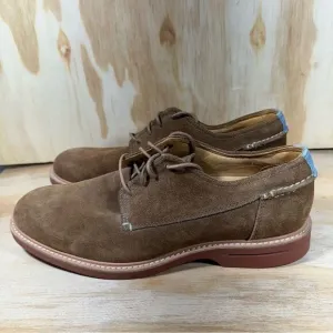 Sperry Top Sider Gold Cup Oxford Suede Shoes Men’s Size 9