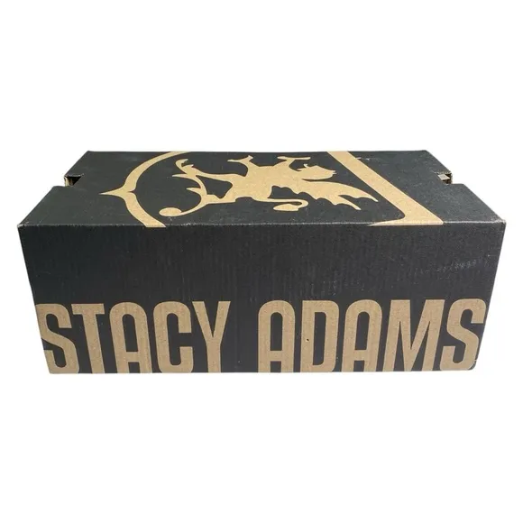 Stacey Adams Classic Brown Leather Oxford Brogues, 8.5