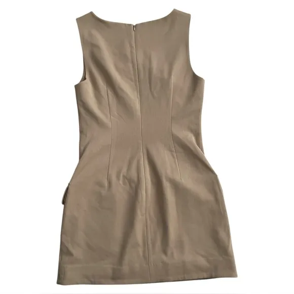 Staud Sheila Mini Dress in Camel Tan | Small