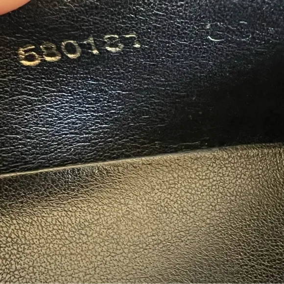 Stella McCartney Black Leather Platform Wedges Logo On Sides EU38 (fits like 7)