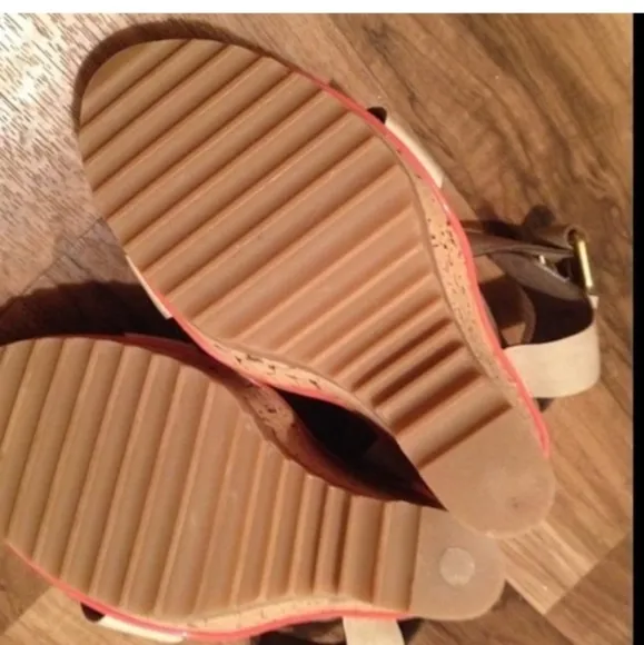 Stella Mccartney Vegan Maia Cork Wedges VERY RARE