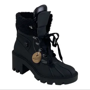 STEVE MADDEN black  boots size 8.5