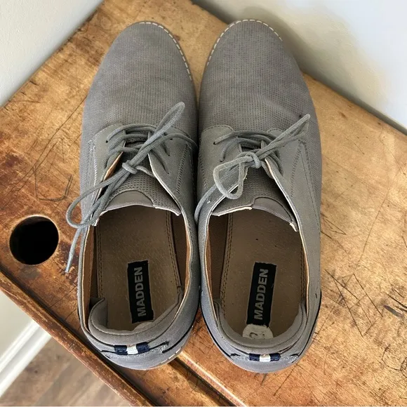 Steve Madden gray Oxford shoes, men’s sz 13, GUC