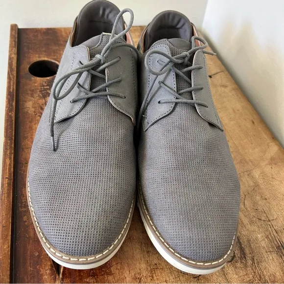 Steve Madden gray Oxford shoes, men’s sz 13, GUC