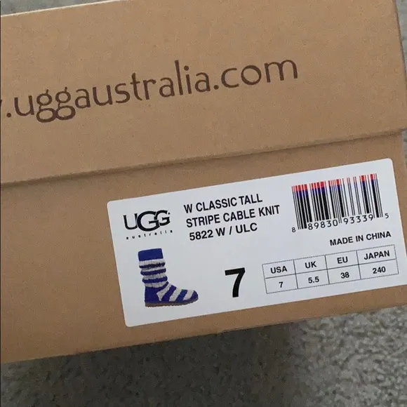 Striped Uggs