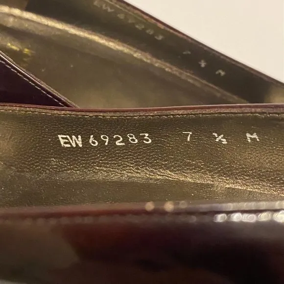Stuart Weitzman Patent Leather Heels Wedges Size 7.5