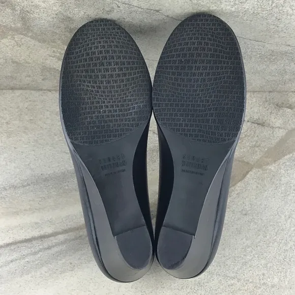 Stuart Weitzman Round Toe Wedge Pumps
