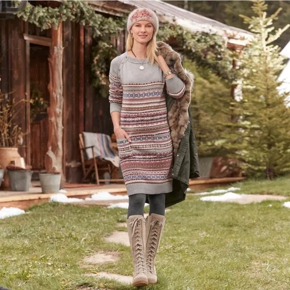 Sundance Elise Lighthouse Sweater Dress