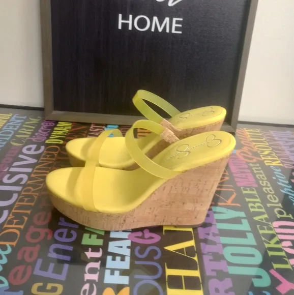Sunshine Yellow JS Wedges