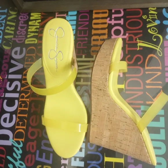 Sunshine Yellow JS Wedges