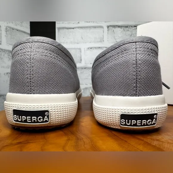 Superga 2750 Cotu Classic Sneakers Grey Blueish Unisex M 7.5/W 9
