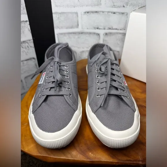 Superga 2750 Cotu Classic Sneakers Grey Blueish Unisex M 7.5/W 9
