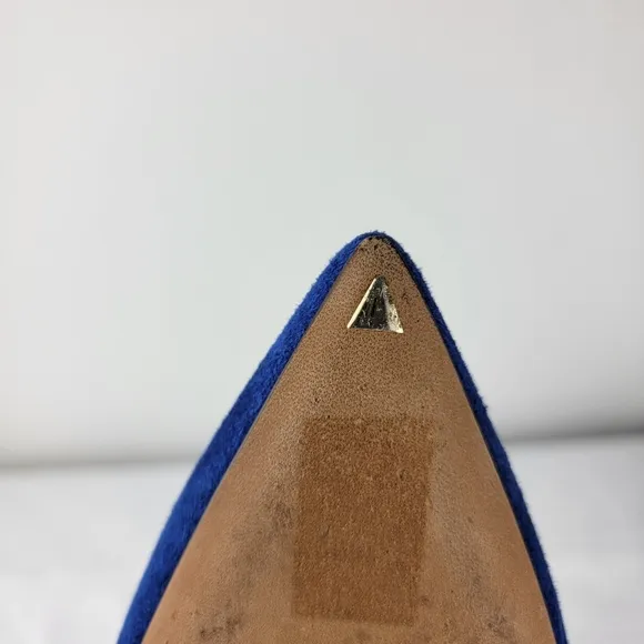 Tabitha Simmons Blue and Nude Design Flats 40/ 9