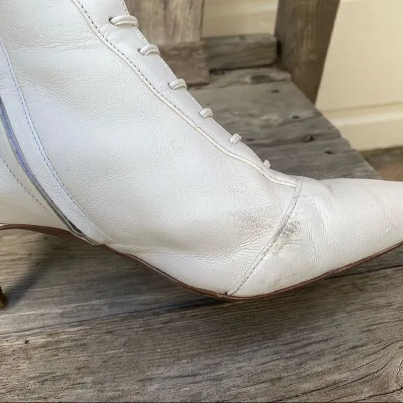 Tabitha Simmons Emmet Lace-Up Leather Ankle Boots size EU 35