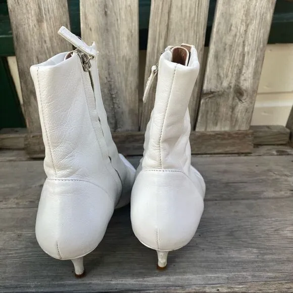 Tabitha Simmons Emmet Lace-Up Leather Ankle Boots size EU 35