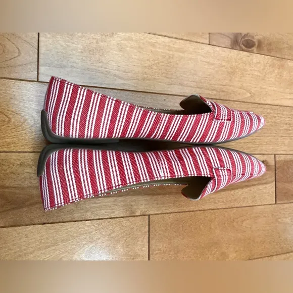 TALBOTS STRIPED FRANCESCA DRIVING MOCCASIN Size 7.5