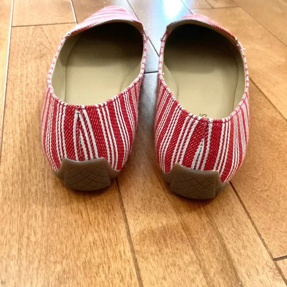 TALBOTS STRIPED FRANCESCA DRIVING MOCCASIN Size 7.5