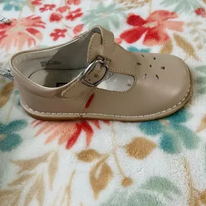 Tan Kids Shoe with Buckle