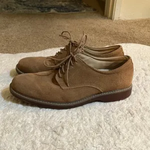 Tan Suede Derby