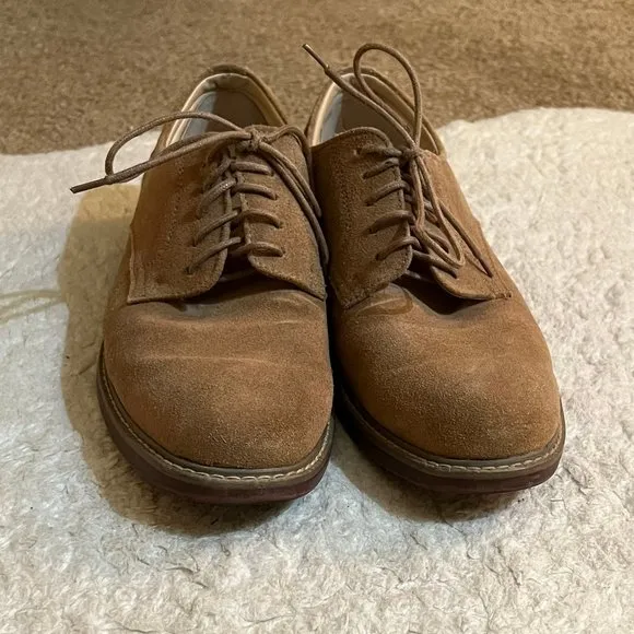 Tan Suede Derby
