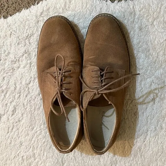 Tan Suede Derby