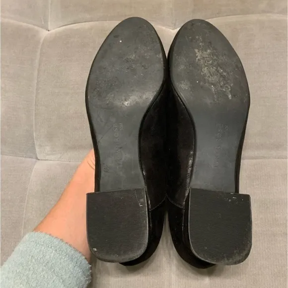 Taryn Rose Fannie Mary Jane Kitten Heels Black Shoes Comfortable Classic Size 10