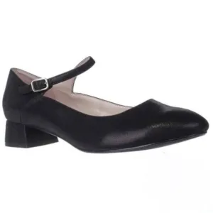 Taryn Rose Fannie Mary Jane Kitten Heels Black Shoes Comfortable Classic Size 10