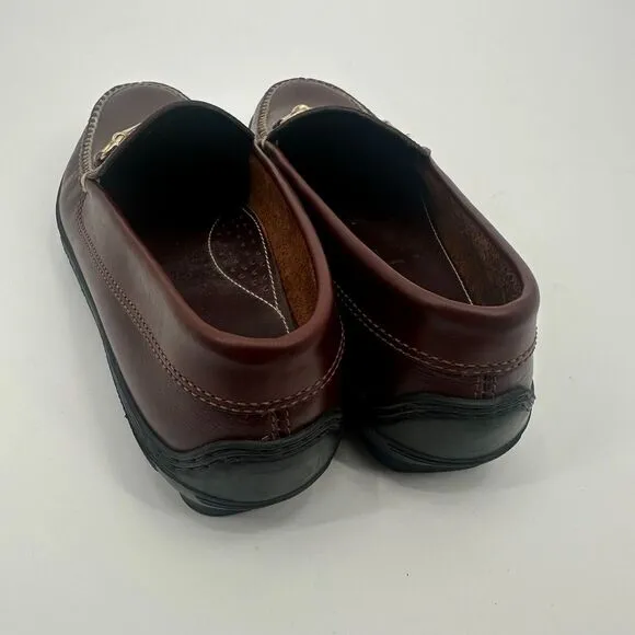 TB Phelps Bit Driver Briar Shoes Men US 8.5M Brown Leather The Prep Classic 2018