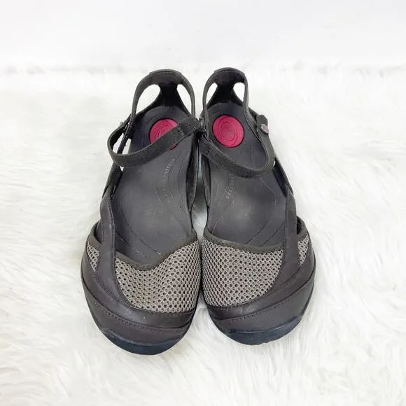 Teva 7 womens Brown Northwater Sport Mary Jane Outdoor Mesh Walking Flats