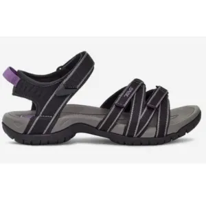 Teva Tirra Hiking Sporty Strappy Sandals Outdoor Water Shoes Black Purple Size 8
