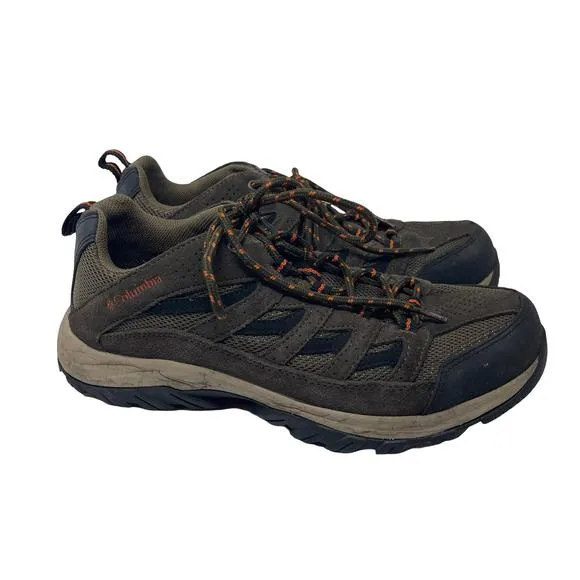 The Columbia Men's Crestwood Brown hiking shoes sz 9.5