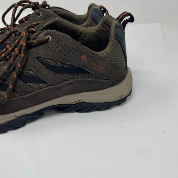 The Columbia Men's Crestwood Brown hiking shoes sz 9.5