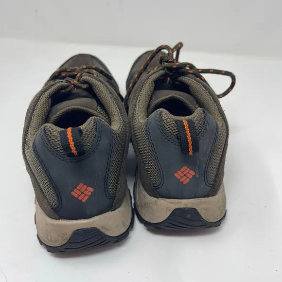 The Columbia Men's Crestwood Brown hiking shoes sz 9.5