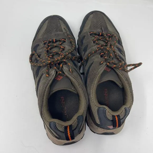 The Columbia Men's Crestwood Brown hiking shoes sz 9.5