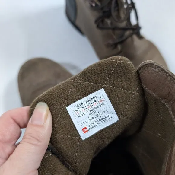 The North Face Ballard Lace II Boots womens size 7.5