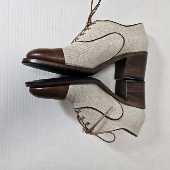 The Office of Angela Scott, Miss Maisel  38.5 or 8.5 brown tan NWOT