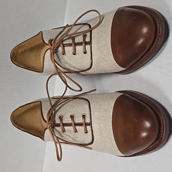 The Office of Angela Scott, Miss Maisel  38.5 or 8.5 brown tan NWOT