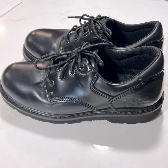 Thorogood shoes: Men’s Steel Toe: 804-6449   EH Oxford Work Shoes