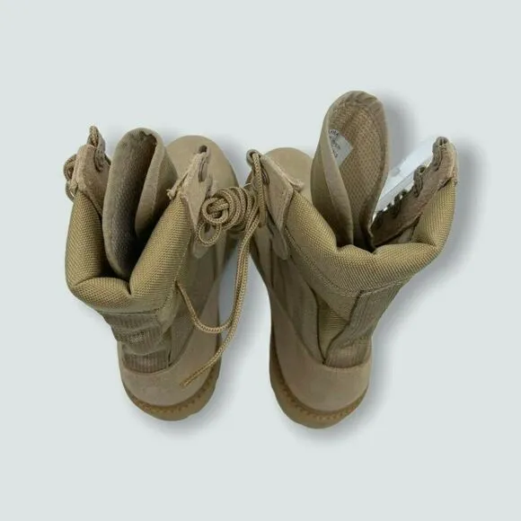 Thorogood Mens Combat Military Boots Desert Tan Le