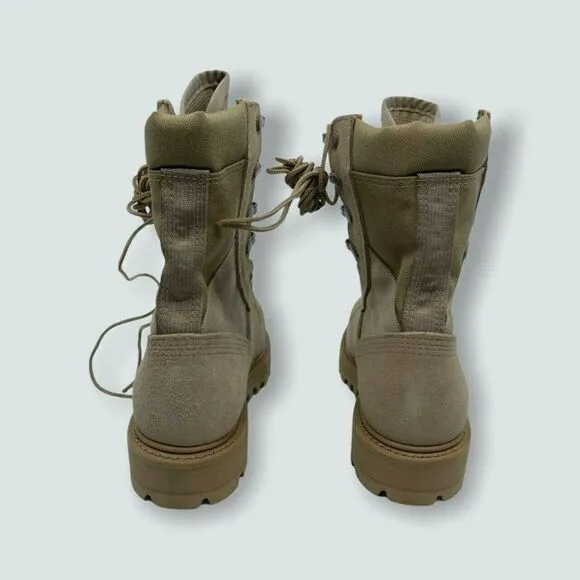 Thorogood Mens Combat Military Boots Desert Tan Le